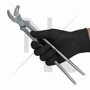 Herramienta de Herrador de Caballos Reutilizable de Alta Calidad, Pinza Curva de Acero Inoxidable para Pezuñas, Pinza Plateada de Alta Resistencia - Product Image 6