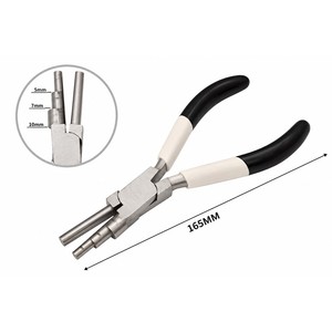 Pince à enrouler Wrap N Tap 5 7 10 mm, outil de façonnage de fil pour la fabrication de bijoux ZetomedPro - Product Image 1