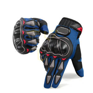 Guantes de Motocicleta de Invierno de Cuero Premium de Alta Calidad, Medios Dedos, Unisex, con Logotipo Personalizado, Nueva Llegada, Venta al por Mayor en Pakistán - Product Image 2