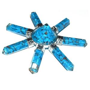 Premier exportateur de produits fengshui Solar Chakra Golden Quartz Orgone Energy Generator Supplier Orgone Energy Generator Orgone Energy en vrac - Product Image 4