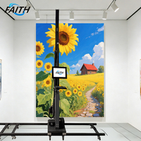 Equipo de Impresión de Paredes por Inyección de Tinta Automático de Alta Velocidad Faith, Impresora de Paredes Profesional para Diseño de Interiores