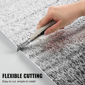 Barriera Termica Riflettente a Doppio Strato 3,2 mm 24 X 25 ft, Isolamento in Schiuma EPE con Foglio di Alluminio su Entrambi i Lati per Applicazioni su Tetti - Product Image 5
