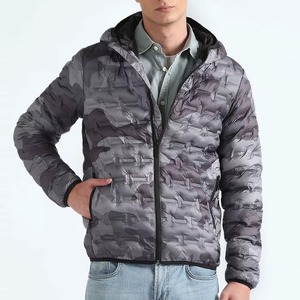 Chaqueta de Plumón para Hombre, Estilo Moderno, Diseño Único, para Uso en Exteriores, Talla Regular, Chaqueta Acolchada - Product Image 4