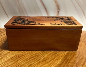 <b>Cheap</b> Wooden Jewelry Organizer Chest for <b>Rings</b>, Earrings, Necklaces and Bracelets with Rustic Vintage Appearance and Decorative - Product Image 5