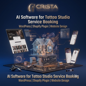 Logiciel IA pour WordPress et Shopify : Plugin pour la réservation de services en studio de tatouage, conception de site web, applications mobiles Android/iOS, e-commerce IA - Product Image 1