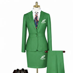 Trajes Elegantes Estilo Vintage Personalizados OEM 2026 para Mujeres de Tallas Grandes, para Eventos Formales, Negocios e Iglesia, con Posición para Logotipo Frontal - Product Image 5