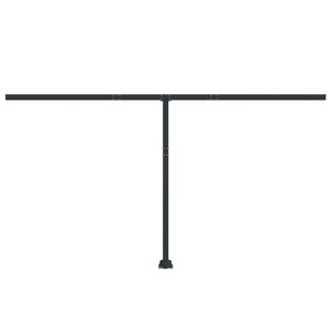 Anthracite Iron <b>Awnings</b> Post Set 177.2"x96.5" Size - Product Image 3