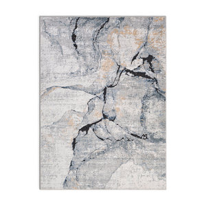 Tapis d'appoint abstraits de luxe 9x14, grand tapis moelleux antidérapant, collection Sky, tapis moderne 5x7 pour salon - Product Image 2