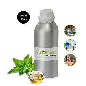 AROMAAZ INTERNATIONAL Huile Essentielle de Menthe Verte 100% Naturelle Pure pour Massage Facial et Aromathérapie - Anti-Poches Cutanées - Product Image 4