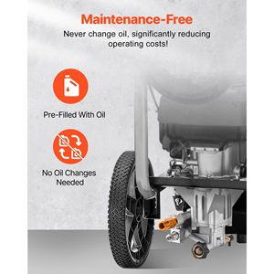 Replacement 2400 PSI 2.5 GPM Vertical Shaft Pressure Washer <b>Pump</b> Kit with Hardware & <b>Siphon</b> Tube for High-Pressure Cleaning - Product Image 4