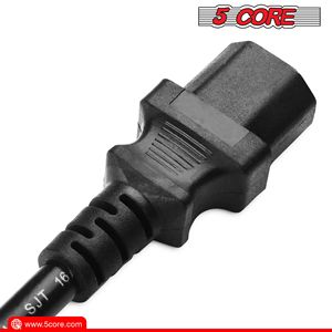 Cordon d'alimentation CA de remplacement de 6 pieds C20 à C19, fil de cuivre de qualité supérieure pour moniteur LCD, PC, PS3 - Product Image 3