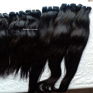 Extensions de cheveux naturels indiens Remy 100% humains, qualité double, ondulés, à clipser, couleur naturelle, livraison DHL - Product Image 6