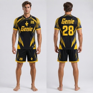 Vêtements de sport professionnels pour équipes, dotés d'un matériau léger et respirant, pour les entraînements de club, les uniformes de football et les matchs de compétition. - Product Image 4