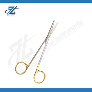 Ciseaux dentaires TC droits et courbés, aiguisés/à bout arrondi, en carbure de tungstène, instruments chirurgicaux, ciseaux opératoires dentaires en acier inoxydable - Product Image 3