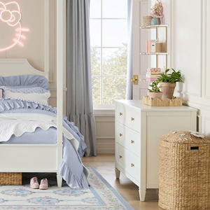 Stylish Handwoven Toy <b>Storage</b> Organizer for Nursery Room and Kids Bedroom Natural Water Hyacinth Basket for Children - Product Image 6