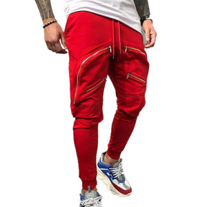 Pantalones Cargo con Bolsillos con Cremallera para Hombre, Pantalones Cargo con Bolsillos con Solapa para Hombre, Pantalones Cargo con Cintura Ajustable para Hombre - Product Image 3