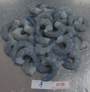 Crevettes Vannamei brutes de première qualité, sans queue, surgelées IQF - Product Image 1