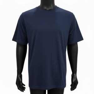 T-shirt homme col rond de haute qualité en vente en ligne, 100% coton, uni, sans motif, couleur unie. - Product Image 1