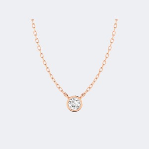Collier de luxe en argent sterling 925 avec diamant de laboratoire taille brillant rond 0,20 CTW pour femme, couleur E F, clarté VS VVS - Product Image 2
