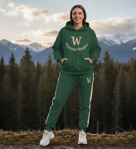 Conjunto de Sudadera con Cierre de Cremallera y Pantalones Cortos Personalizados para Mujer, Moda de Verano, Estampado en Serigrafía, Felpa de Algodón, 2 Piezas, Ropa Deportiva Urbana - Product Image 1