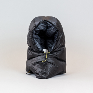 Custom Logo Balaclava Hood With Neck Winter Down Hat Windproof Outdoor Skiing Hunting Cycling Beanie - Product Image 6