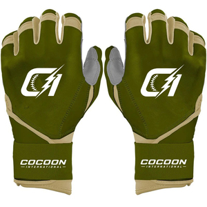 Gants de frappe de baseball pour hommes en cuir Cabretta personnalisés, neufs, pour jeunes et adultes, en cuir Brucebolt, pour softball et baseball - Product Image 3
