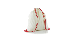 Sac à dos personnalisé en coton naturel avec cordon de serrage coloré, biodégradable et impression de logo, idéal pour la salle de sport, meilleur prix - Product Image 6
