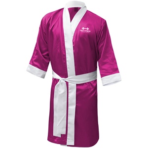 Bata de boxeo ligera personalizada de alta calidad con capucha, ropa de boxeo profesional, material de PC satinado, cintura alta, unisex, novedad - Product Image 2