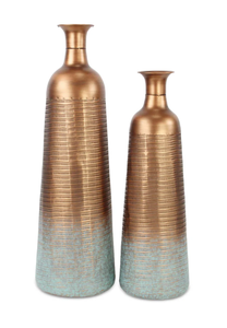 Venta al por mayor de calidad superior de metal florero mejor diseño para la boda mesa de oficina o sala de estar de estilo costero - Product Image 4