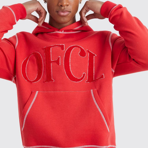 Ensemble de survêtement personnalisé de haute qualité en coton 100% délavé à l'acide, style vintage, comprenant un sweat à capuche et un pantalon de jogging - Product Image 3