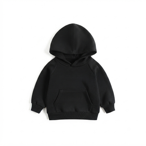 Sweat-shirt à capuche unisexe bleu royal confortable, coupe ample, en molleton de coton tricoté, pull décontracté avec poche avant, idéal pour l'hiver - Product Image 3
