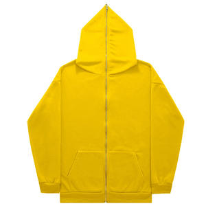 เสื้อฮู้ดซิปสั่งทำพิเศษสุดหรู บุขนนุ่ม ซิปยาวเต็มตัว สำหรับผู้ชายและผู้หญิง สวมใส่สบายๆ สไตล์สตรีทแวร์และชุดกีฬา - Product Image 5