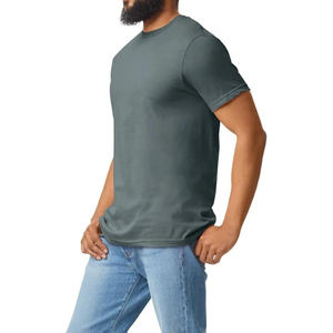 T-shirts col V pour hommes, prix bas, haute qualité, coton et polyester respirants, couleur personnalisée, en vente, personnalisables - Product Image 5
