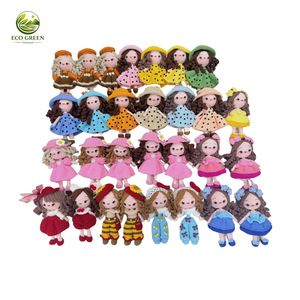 Handmade Crochet Doll Amigurumi Plush Toy PP Cotton Comforter Soft Stuffed Figure Korean Style Cartoon <b>Ornament</b> <b>Nursery</b> Gift - Product Image 5