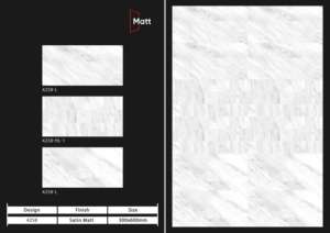 Azulejos de Porcelana Mate Versátiles de 300X600MM, Diseñados para Satisfacer Necesidades de Diseño Adaptativo con Integridad Duradera y un Acabado Sutil - Product Image 4