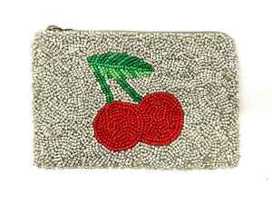 Pochette à monnaie brodée à la main avec perles – Design pour ranger vos pièces de monnaie, une petite touche de joie pour votre collection - Product Image 4