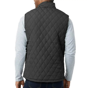 Winter Men Quilted <b>Puffer</b> <b>Vest</b> Lightweight Sleeveless Jacket Outdoor Hiking Camping Travel Casual Warm <b>Vest</b> - Product Image 2