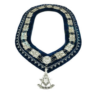 Collar de Cadena del Rito Escocés de 33 Grados, Chapado en Oro, Diseño Personalizado, Regalia Masónica, para Eventos y Reuniones, MOQ Bajo - Product Image 6