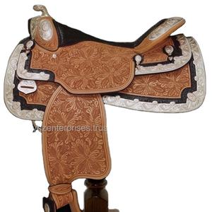 Y & Z haute qualité en cuir véritable course de chevaux équestre équitation fournitures Western Show selle vente entière disponible - Product Image 1