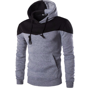 Pull-over polaire thermique en coton 100 % de haute qualité pour homme, personnalisé, épais, avec motif uni, idéal pour l'hiver – Vente en gros - Product Image 4