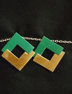 Premium Quality Geometric Pattern Wooden Earring Handcrafted Stylish <b>Jewelry</b> for Women Special Occasions and <b>Travel</b> For Sale - Product Image 1