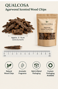Bâtonnets d'encens parfumés au bois d'agar de qualité supérieure, parfum d'intérieur chinois, Oud aromatique, pot-pourri naturel, diffuseur Bakhoor, brûleur et support - Product Image 4