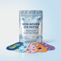 Fabricant en gros de patchs oculaires adhésifs non tissés, hypoallergéniques, respirants, personnalisés OEM/ODM, avec emballage imprimé sous marque privée