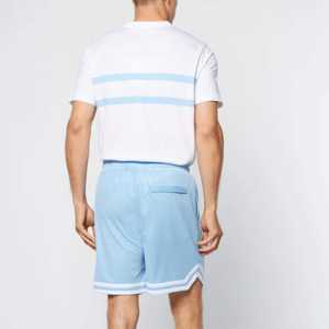 Pantalones Cortos Deportivos para Hombre, Certificados GRS, Fabricados con Tejido Reciclado, Logotipo Personalizado OEM, Secado Rápido, Forro de Malla Transpirable - Product Image 3