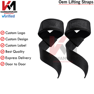 Correas de Levantamiento de Pesas Duraderas para Hombres y Mujeres, Soporte para Muñecas, Entrenamiento de Peso Muerto, Fabricante - Product Image 2