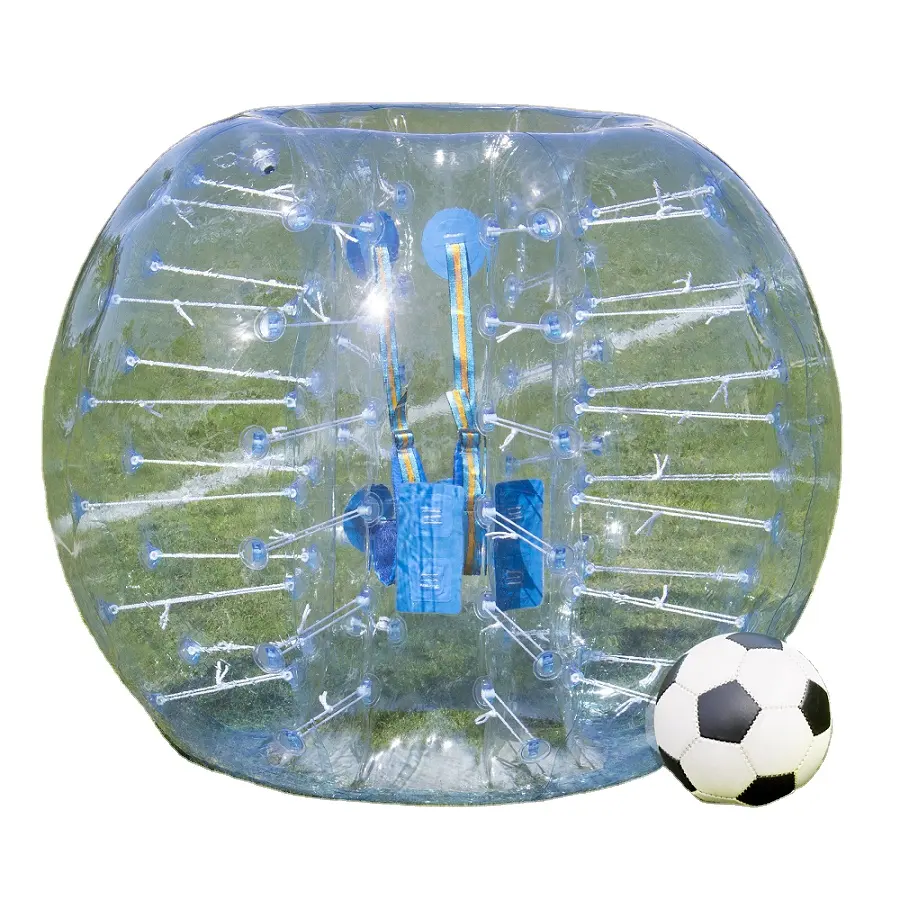 Schlussverkauf aufblasbarer Stoßfänger Fußball TPU/PVC Blaseball Familienvergnügen Fußballblasen für Erwachsene oder Kinder im Freien