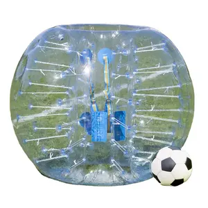 Venda quente inflável pára-choques de futebol TPU/PVC bolha bolha família diversão futebol bolha para adultos ou criança ao ar livre