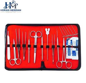 Kit de dissection chirurgicale pour étudiants de qualité supérieure, ensemble d'instruments de haute qualité, réutilisable, certifié CE, outils chirurgicaux pour la formation médicale - Product Image 4