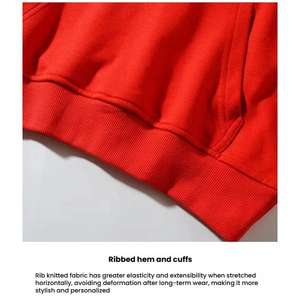 Sweat-shirts à capuche décontractés et tendance, personnalisables avec logo, doublés, à ourlet côtelé, en polyester et coton, couleur unie, coupe oversize, par sublimation, pour hommes et femmes, automne - Product Image 3