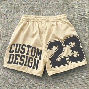 Shorts de jogging personnalisés pour hommes, tissu doux, taille élastique, shorts de fitness et de course, fabrication en gros - Product Image 4